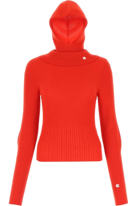 ウィメンズ新着アイテム Low Classic Red Wool Sweater