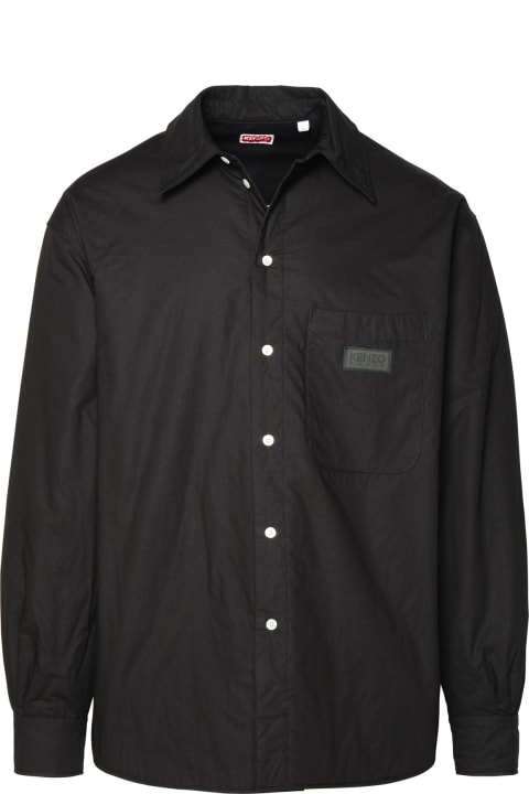 Kenzo for Men Kenzo Black Cotton Shirt