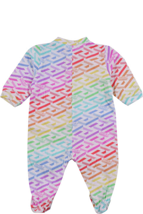 Versace for Kids Versace Romper With Print