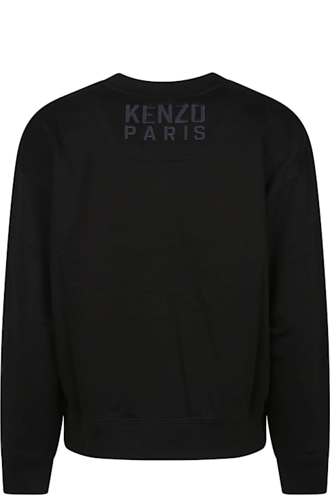 Kenzo for Kids Kenzo Happy Tiger Emboridered Classic Sweatshirt