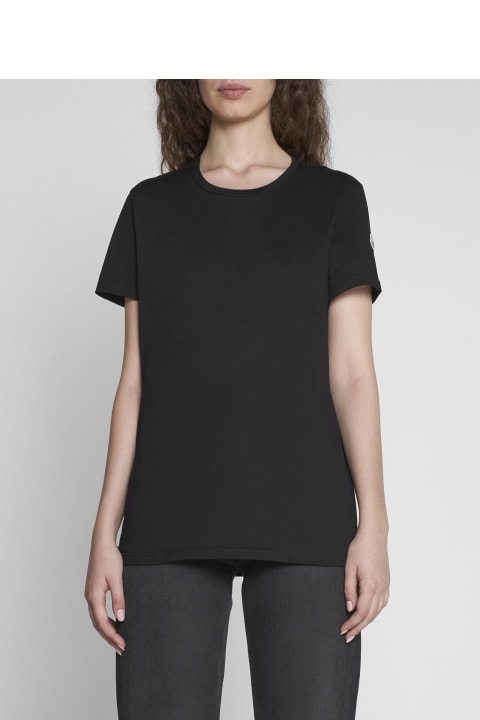 Fashion for Women Moncler Logo-patch Cotton T-shirt