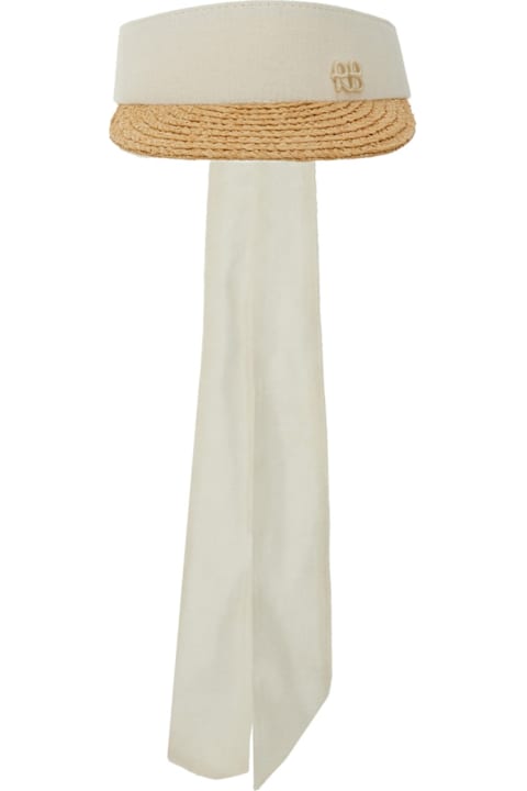 Ruslan Baginskiy for Women Ruslan Baginskiy Linen Visor