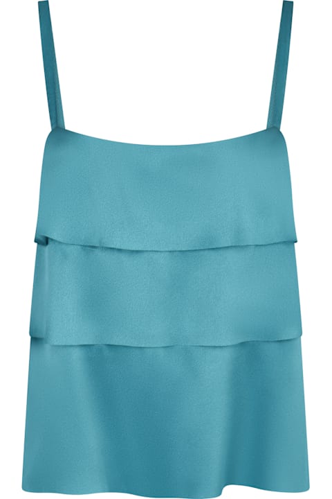 Alberta Ferretti for Women Alberta Ferretti Satin Tank Top