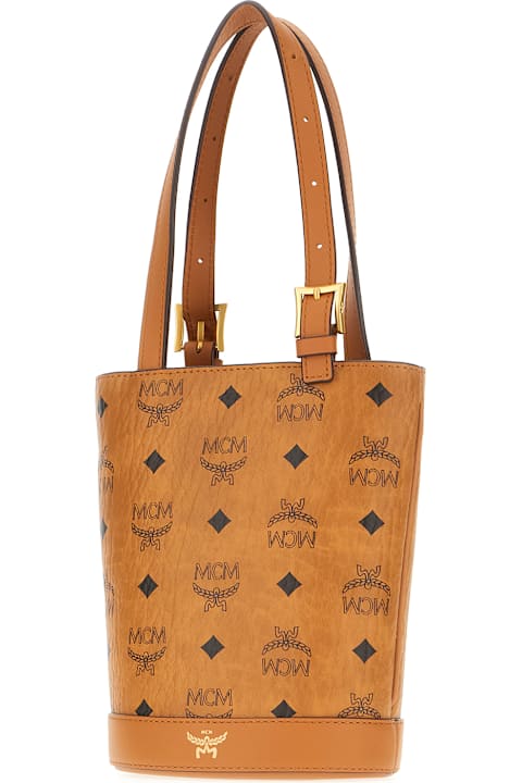 MCM Totes for Women MCM Printed Synthetic Leather Handbag