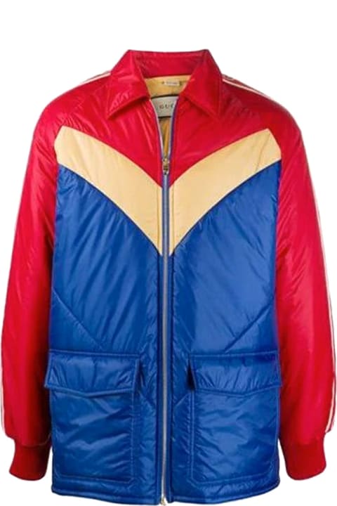 Gucci Sale for Men Gucci Logo Padded Jacket