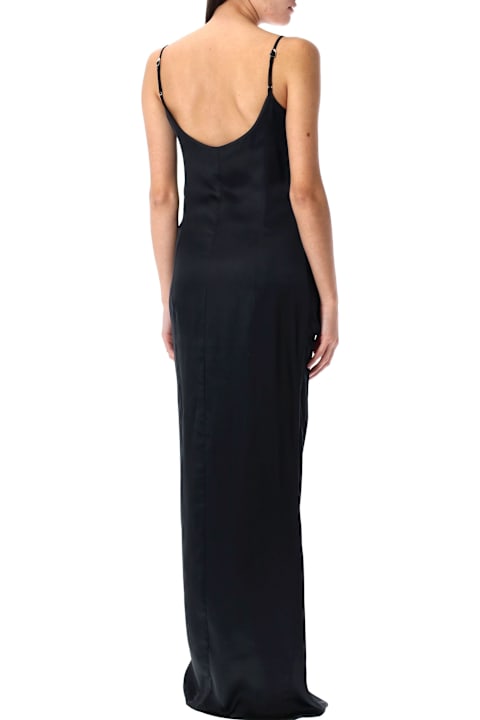 Homeware The Attico Satin Long Dress