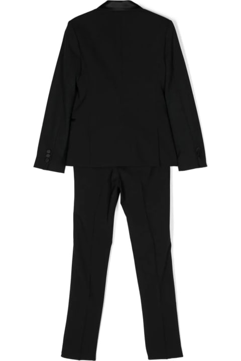 Suits for Boys Emporio Armani Blue Two-piece Suit