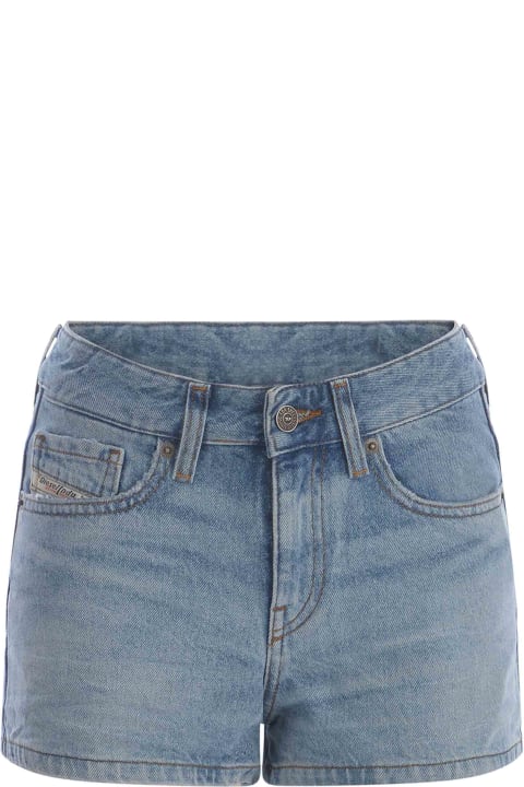 Diesel Pants & Shorts for Women Diesel De-yuba Denim Shorts