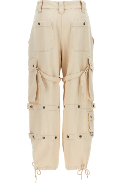 Isabel Marant Pants & Shorts for Women Isabel Marant Cargo Pants With Pockets And Buckles