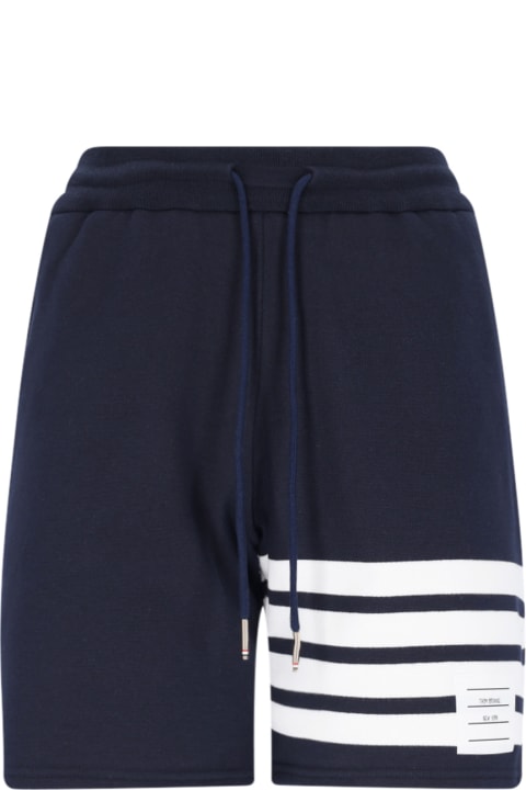 Thom Browne Pants & Shorts for Women Thom Browne '4-bar' Shorts