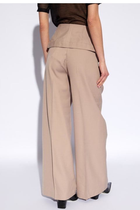 Acne Studios Pants & Shorts for Women Acne Studios Tailored Trousers In Wool Blend