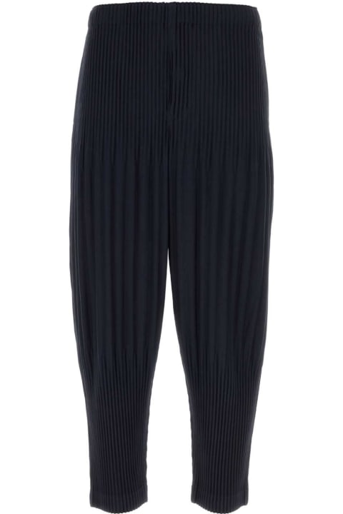 Homme Plissé Issey Miyake for Men Homme Plissé Issey Miyake Midnight Blue Polyester Pant