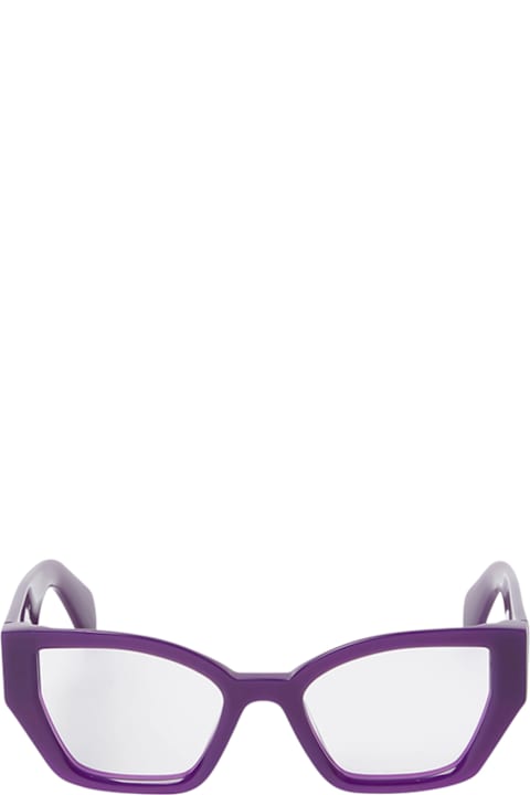 Homeware Off-White Off White Oerj07q Eyewear Style 7q 3700 Purple Glasses