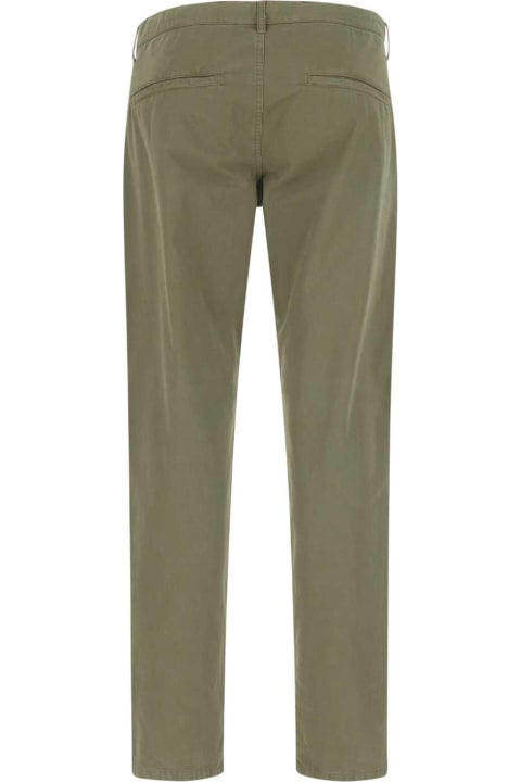Aspesi for Men Aspesi Military Green Cotton Chino Pant