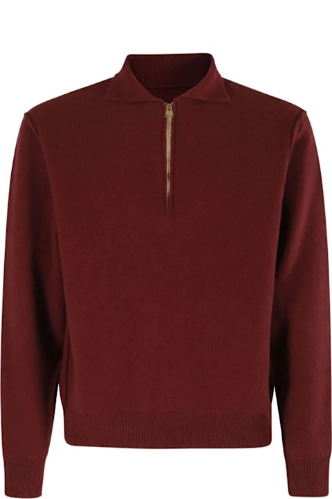 Homeware Fortela Woven Wool Zippered Sweatshirt