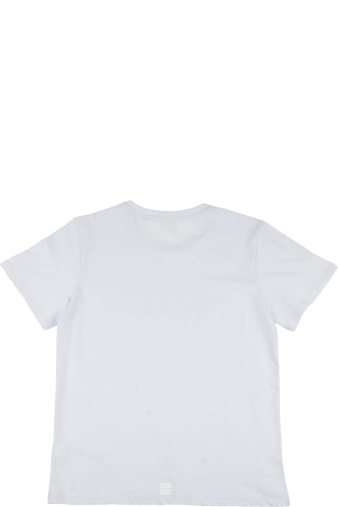 Topwear for Boys Givenchy Logo Print Regular T-shirt