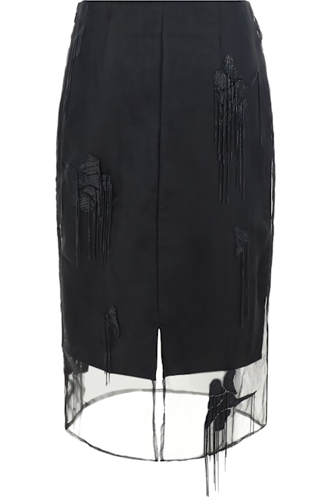 Róhe Skirts for Women Róhe Tulip Midi Skirt