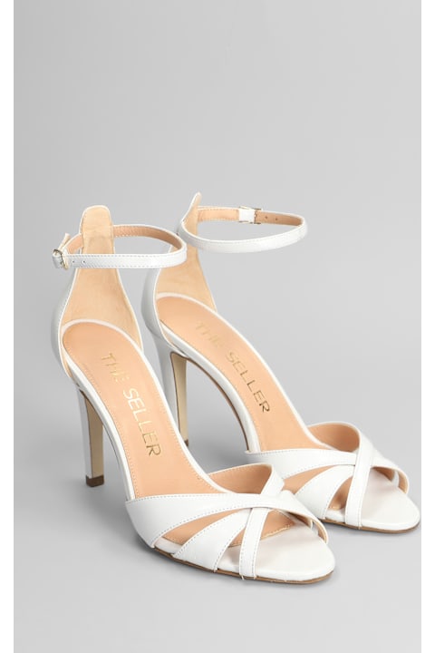 The Seller Shoes for Women The Seller Sandals In White Leather