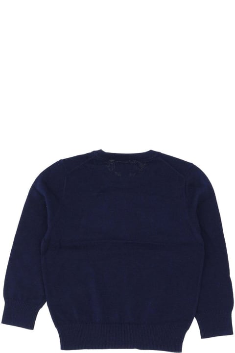 Fashion for Boys Ralph Lauren Logo-embroidered Crewneck Sweatshirt