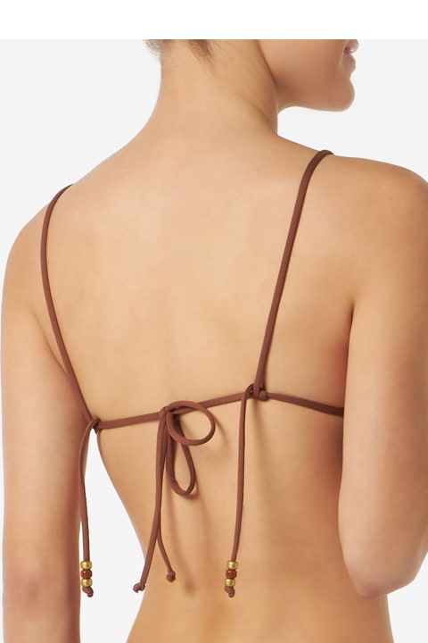 Homeware MC2 Saint Barth Woman Terry Triangle Top Swimsuit