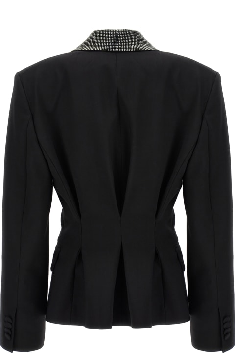 Giuseppe di Morabito Coats & Jackets for Women Giuseppe di Morabito Crystal Lapel Blazer