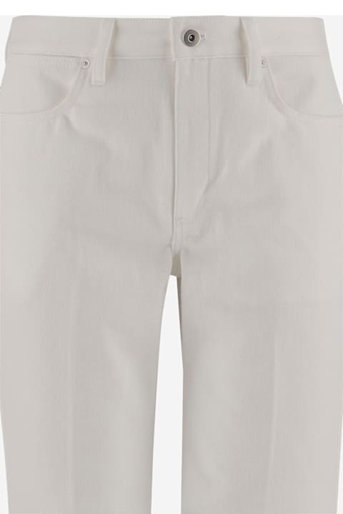 Jil Sander الجينز لـ السيدات Jil Sander Cotton Denim Flare Jeans