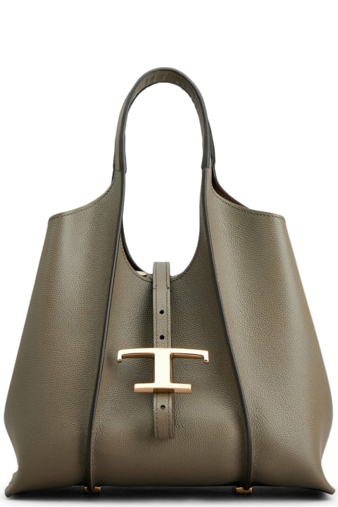 Homeware Tod's T Timeless Mini Leather Shopping Bag