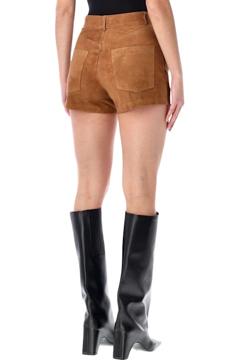 Homeware Haikure Haikure Brit High-waist Suede Shorts