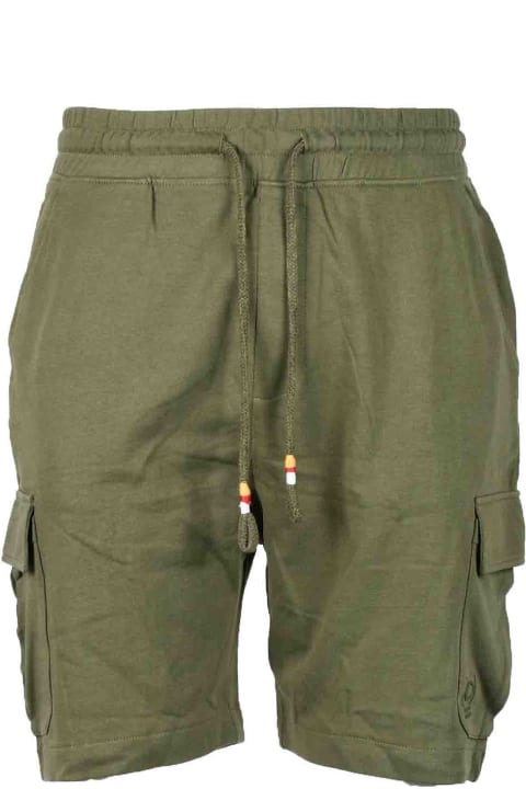 Men's Green Bermuda Shorts
