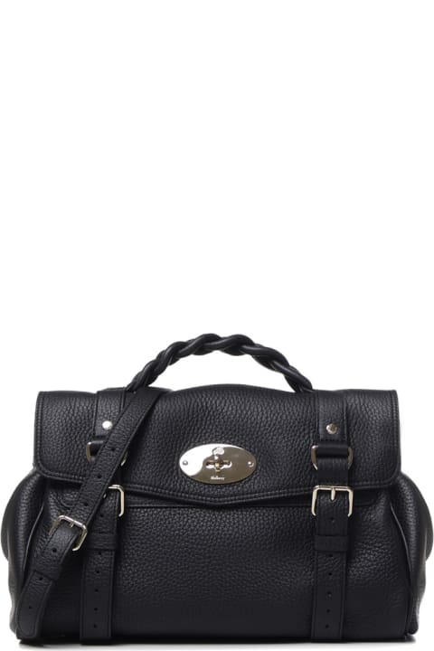 ウィメンズ新着アイテム Mulberry Alexa Bag With Leather Braided Handle