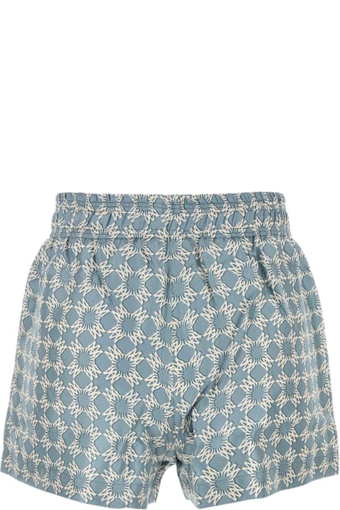 Pants & Shorts for Women AMIRI Printed Silk Shorts