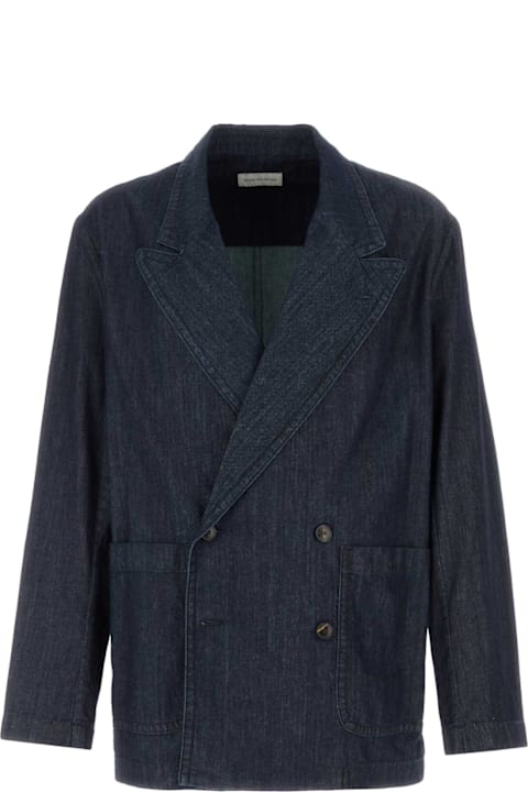 Homeware Dries Van Noten Denim Caplans Blazer