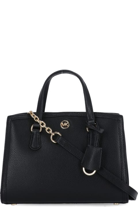 ウィメンズ MICHAEL Michael Korsのトートバッグ MICHAEL Michael Kors Chantal Leather Handbag