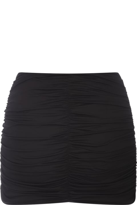 La Reveche Clothing for Women La Reveche Black Lillibet Mini Skirt