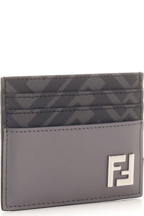 Fendi Wallets for Men Fendi Fendi Diagonal Card Holder