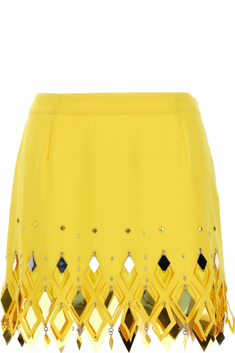 Paco Rabanne for Women Paco Rabanne Diamond-hued Sequin Skirt