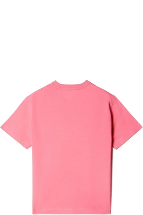 Off-White T-Shirts & Polo Shirts for Girls Off-White Pink T-shirt With Front Logo