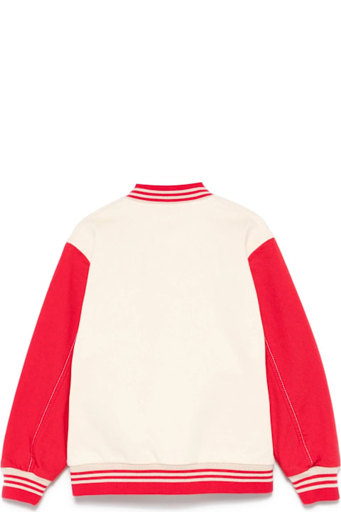 Golden Goose for Boys Golden Goose Bomber Con Ricamo
