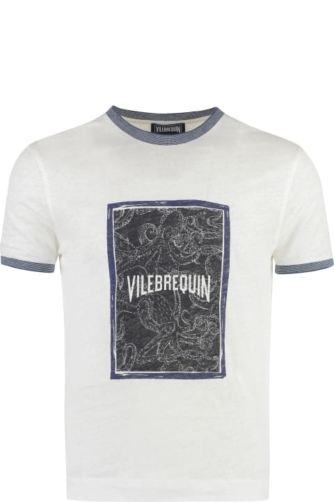 Vilebrequin for Men Vilebrequin Printed Wool T-shirt