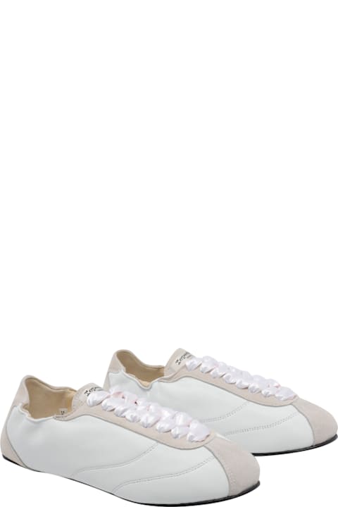 Repetto Silk Tennis Sneakers