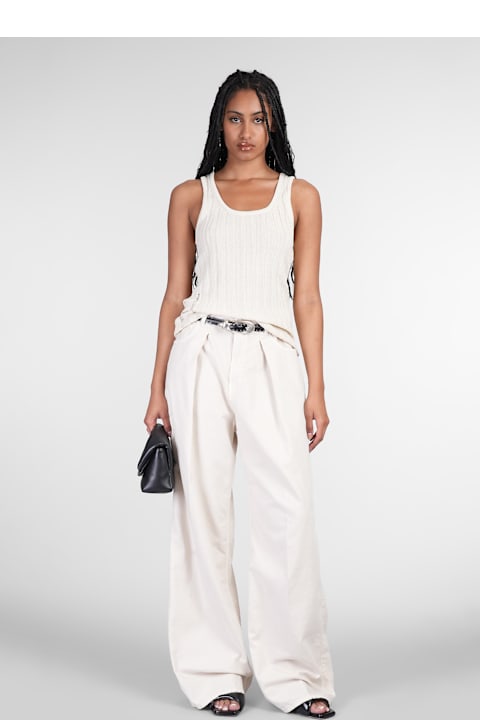 Haikure الملابس لـ السيدات Haikure Candy Jeans In Beige Cotton