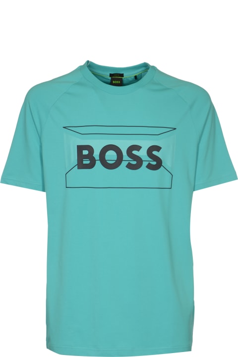Hugo Boss Men Hugo Boss Logo Round Neck T-shirt
