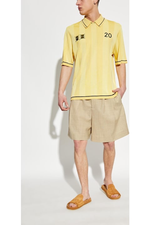 Topwear for Men Jacquemus Jacquemus Patterned Polo