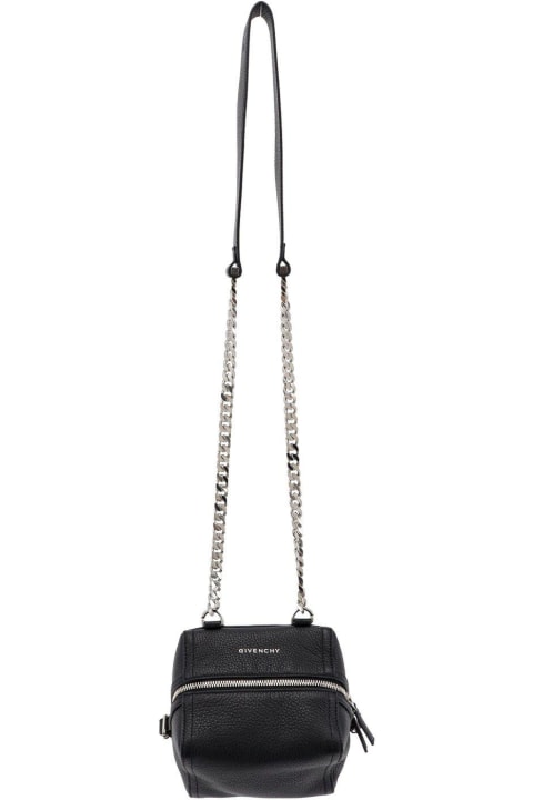 Givenchy Shoulder Bags for Men Givenchy Pandora Zip-up Mini Crossbody Bag
