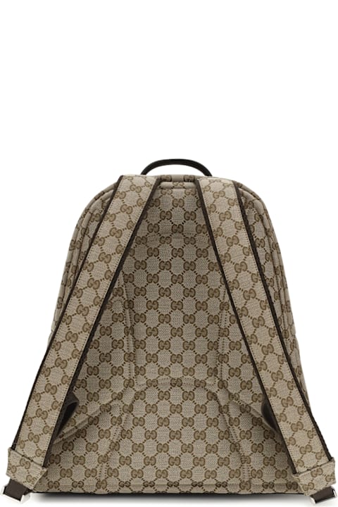 Gucci Gg Fabric Backpack
