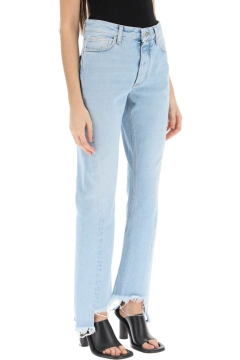Off-White for Women Off-White Slim-fit Jeans With Twisted Seams