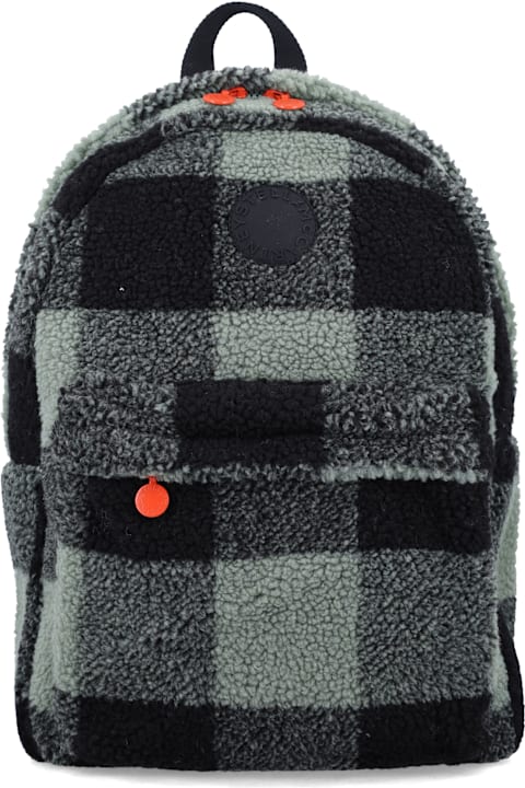 أدوات منزلية Stella McCartney Kids Check Shearling Backpack Stella Mccartney Kids