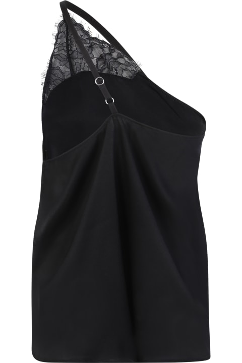 Underwear & Nightwear for Women J.W. Anderson Black One-shoulder Lace Blouse
