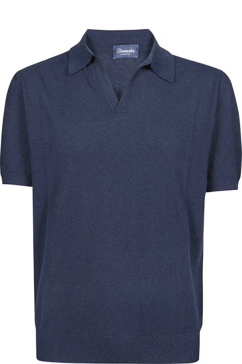 Drumohr Clothing for Men Drumohr Jhonny Short Sleeve Polo Shirt