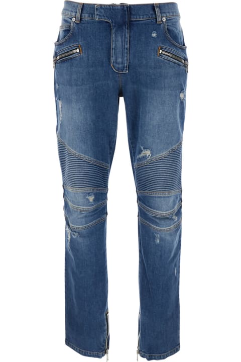 Balmain Jeans for Women Balmain Stretch Denim Jeans